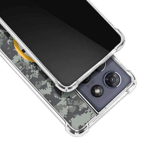 NHL Boston Bruins Camo Moto G Power 5G (2025) Clear Case